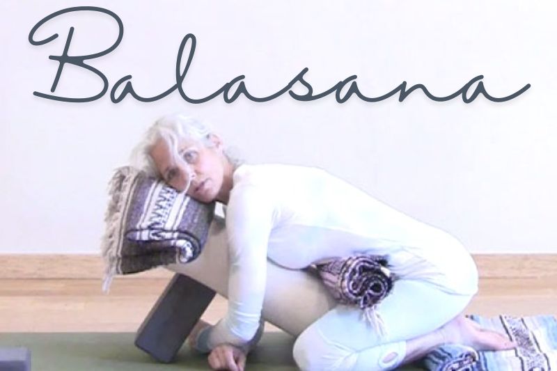 Supported Child’s Pose (Balasana) Yoga Pose